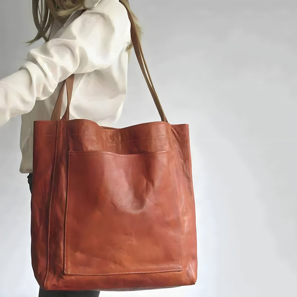 Women’s Leather Shoulder Bag – Everyday Handbag with Classic Style