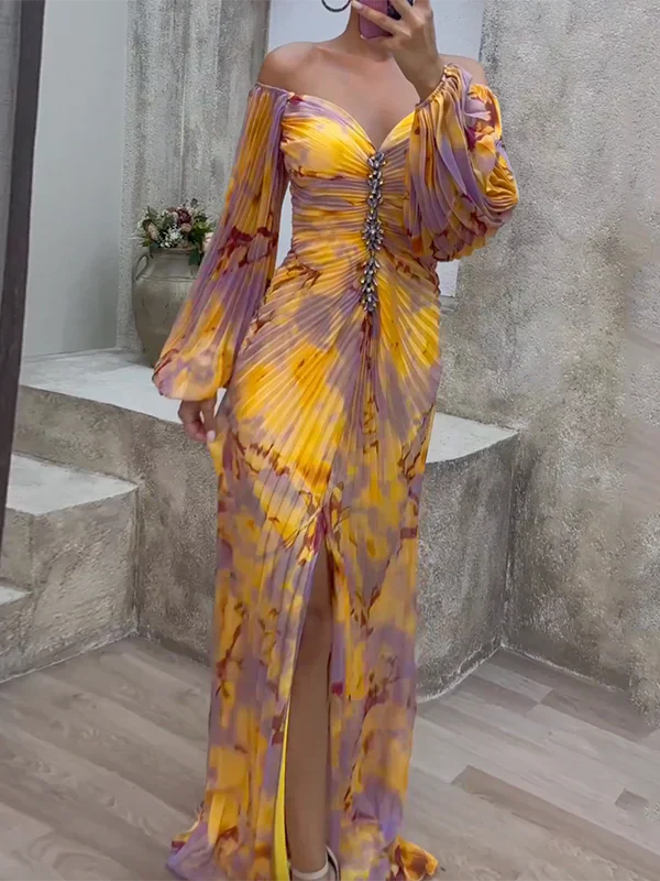 Women's Long Evening Dress | Elegant, Glamorous & Sparkling
