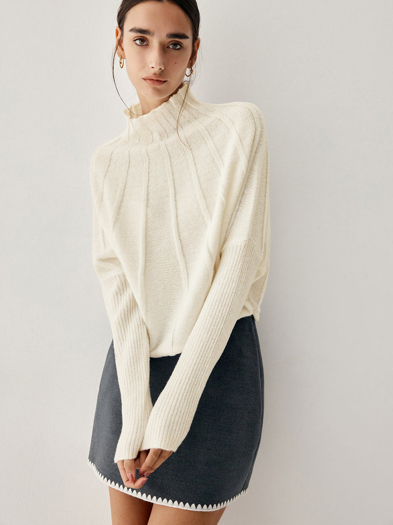 Women's Oversized Knitted Jumper | Soft, Modern & Stylish