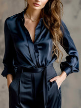 Women's Satin Blouse | Elegant, Comfortable & Versatile