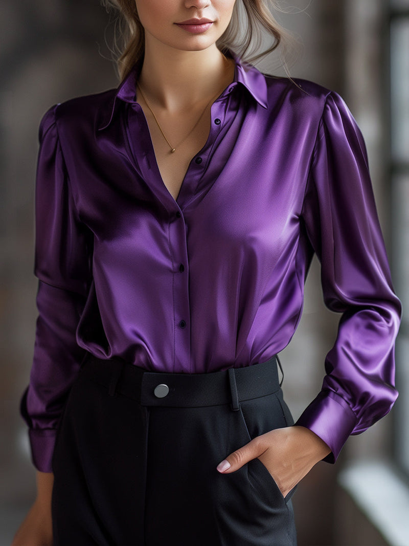 Women's Satin Blouse | Elegant, Comfortable & Versatile