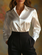 Women's Satin Blouse | Elegant, Comfortable & Versatile