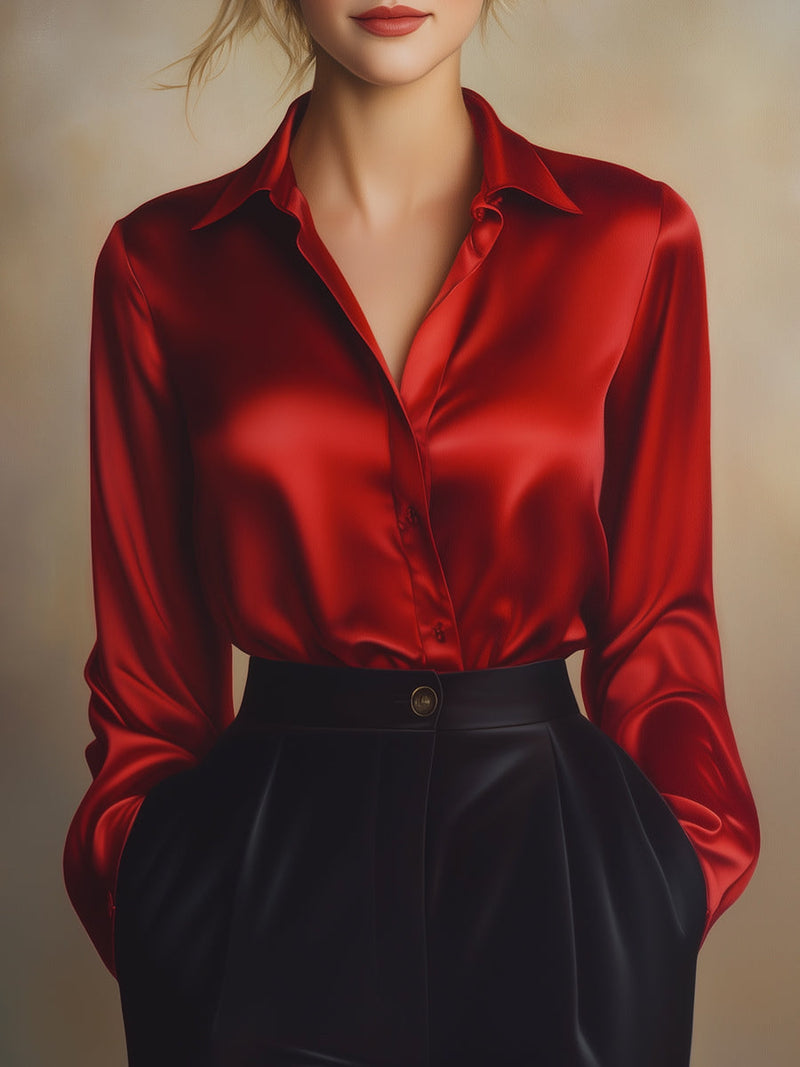 Women's Satin Blouse | Elegant, Comfortable & Versatile