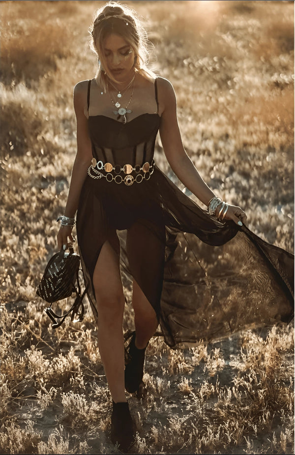 Women's Sheer Dress | Bohemian, Chic & Versatile