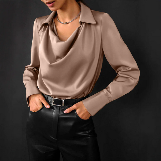 Women's Silk Blouse | Elegant, Soft & Timeless Top for Every Occasion