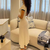 Women's Two-Piece Ribbed Set | Classic Elegance & Comfort | Soft Fabric