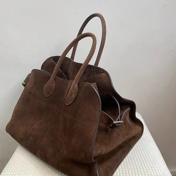 Women's Velvet Tote Bag | Spacious Fit & Retro Flair