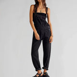Women's Denim Jumpsuit - Comfortable Fit | Versatile & Durable